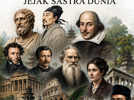Para Pujangga dan Jejak Sastra Dunia Cover